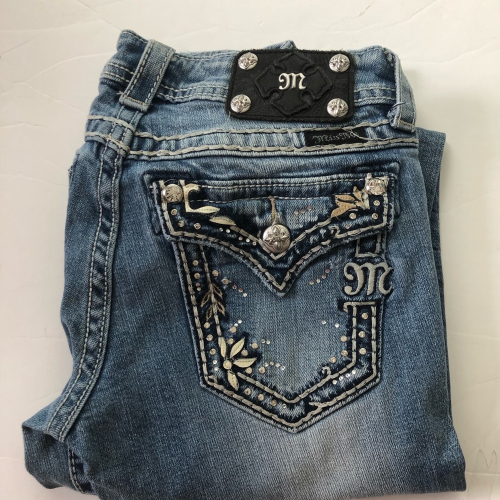 Miss Me Size 27 Boot Cut Jeans Style JP5443B3